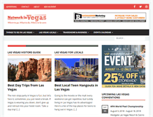 Tablet Screenshot of networkinvegas.com